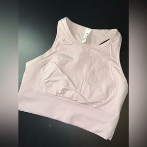 Lululemon Ebb to Train Bra Pink Size 6 EUC *no pads*